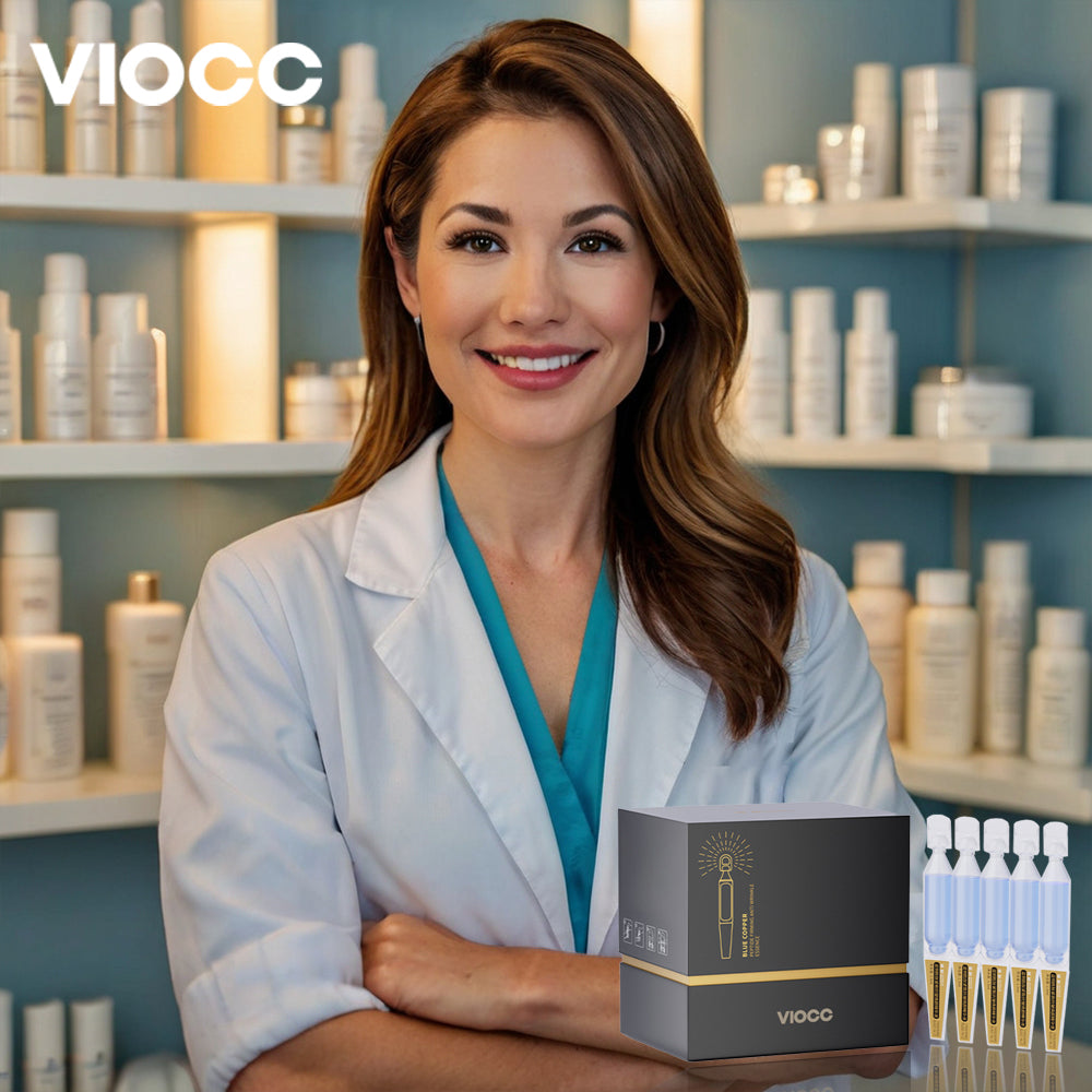 VIOCC™ Blå Kobber Peptid Fasthet Anti-Rynke Serum